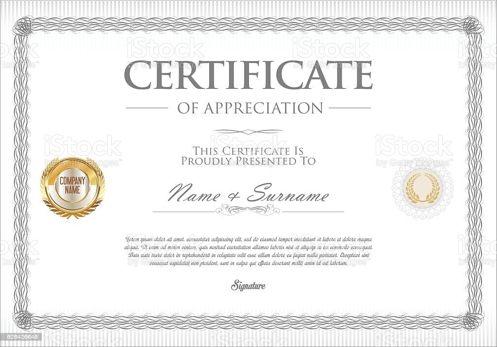certificate-template-retro-design-background