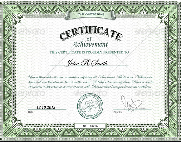 employee certificate of achievement pdfs employee certificates