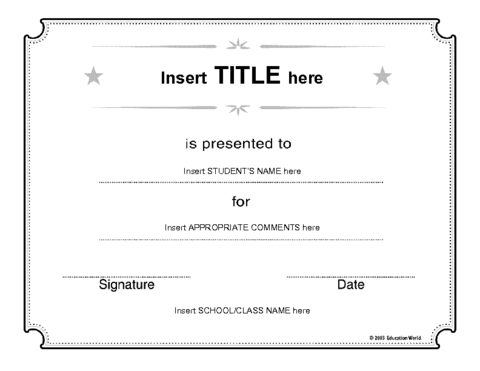 blank-Leadership-Award-Templates