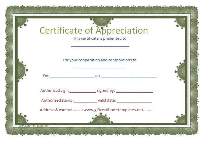 docs-Free certificate of recognition-templates