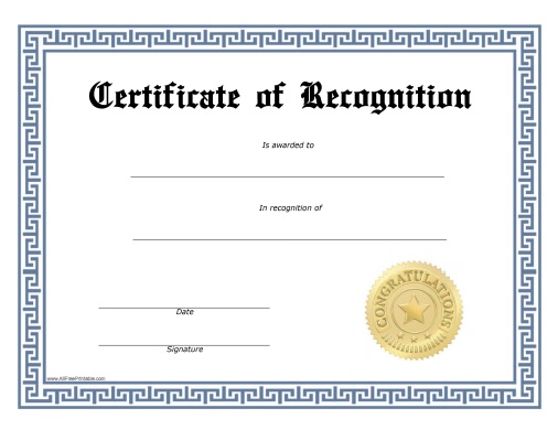 free-printable-recognition-certificate