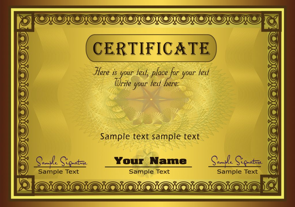 gold-printable-Free-diploma-certificate-template