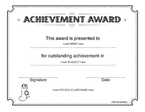 avhievements-july-award-certificates-templates