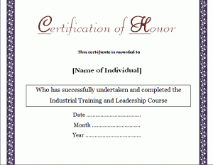 pdf-Blank-Certificate-of-Honor-template