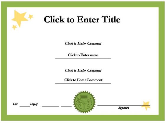 powerpoint-certificate-template-green-seal-docs