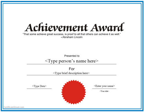 red-seal-Certificate-of-Achievement-Template