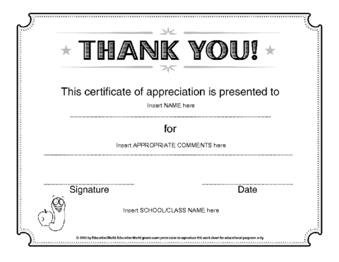 thanks-july-award-certificates-templates