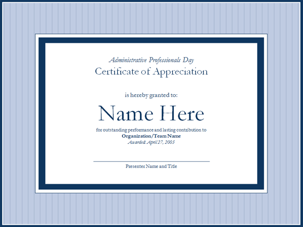 Certificate-of-appreciation-for-administrative-professional