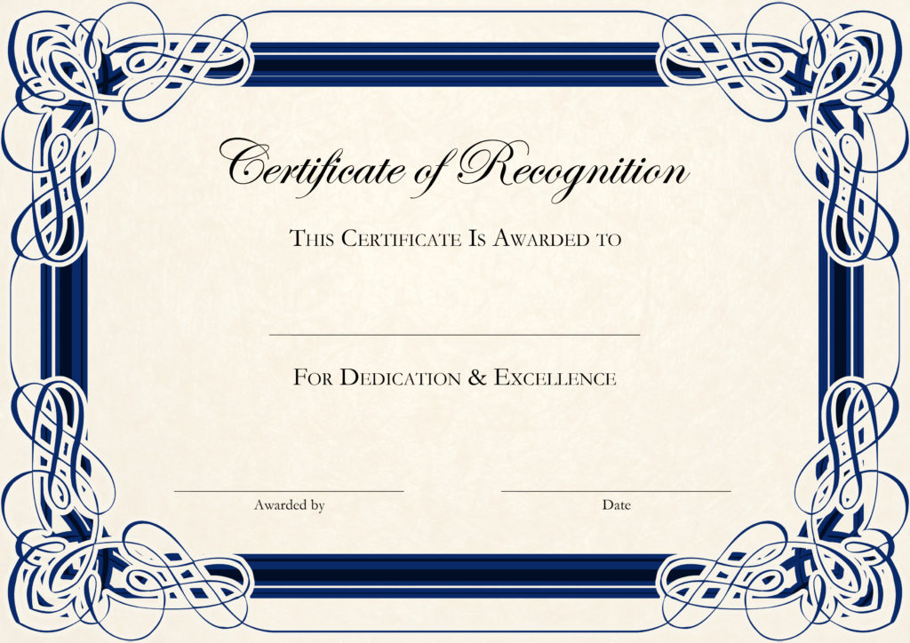 printable-Certificate-of-Recognition