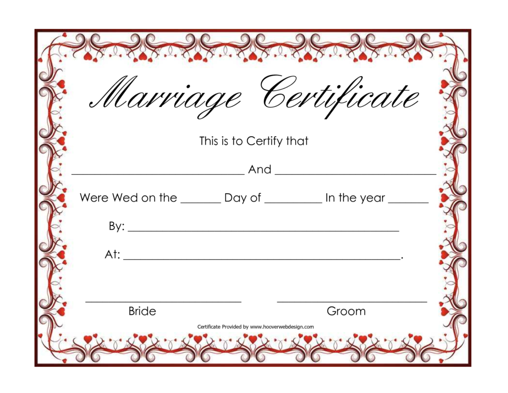 red-border-Editable-Marriage-Certificate-Template