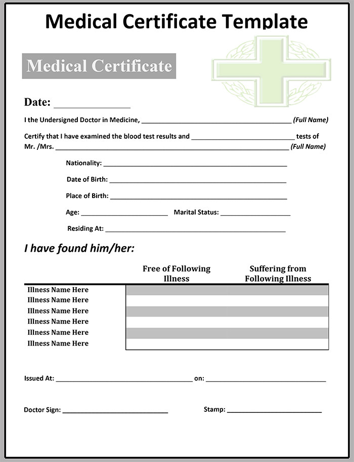 sample-Medical-Certificate-Template