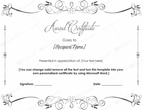 Blank-award-certificate-template-444