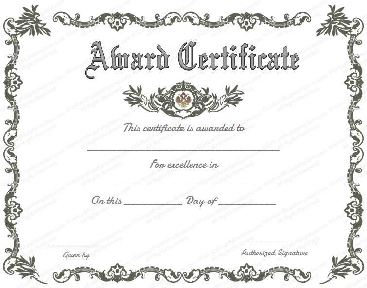 Royal-Award-Certificate-Template