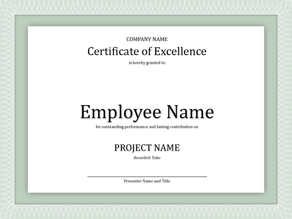 gray-border-certificate-templates