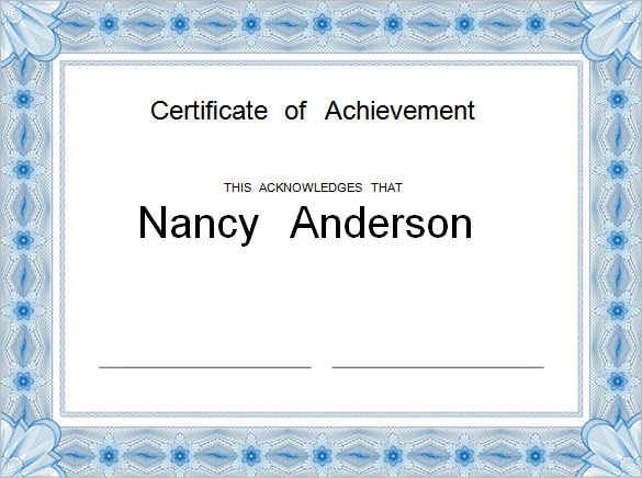 elegant-achievement-certificate-word-doc