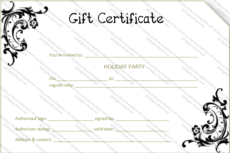 printable-black-flower-gift-certificate-template