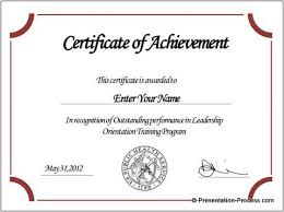 red-achievement-certificate-template