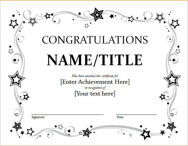 congratulation-certificate