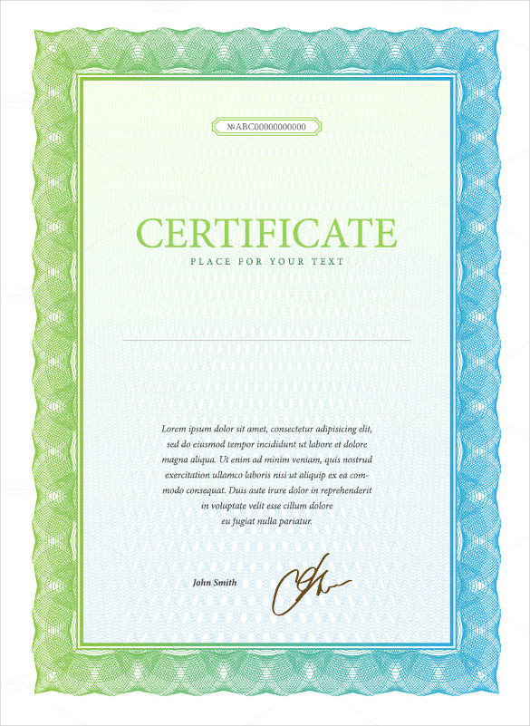 share-stock-certificate-eps-vector-pattern-template