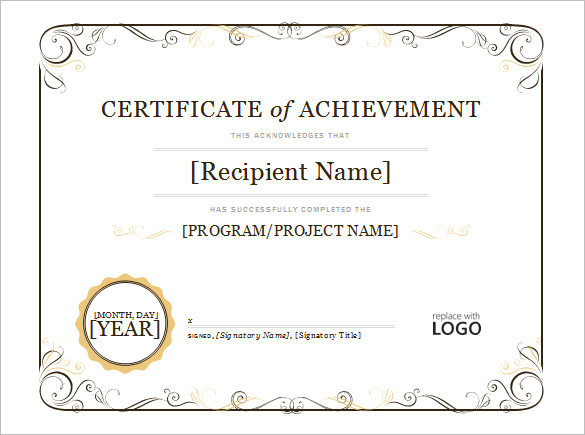 simple-certificate-of-achievement-for-word
