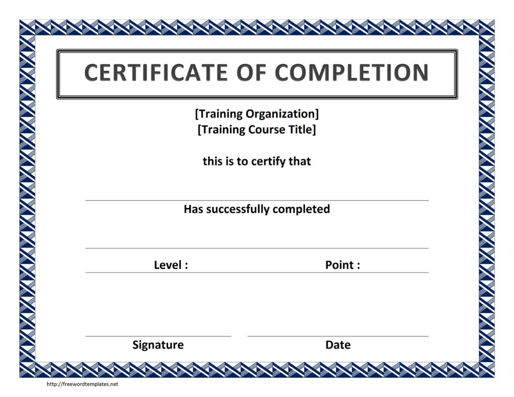 certificate-template-word-completion