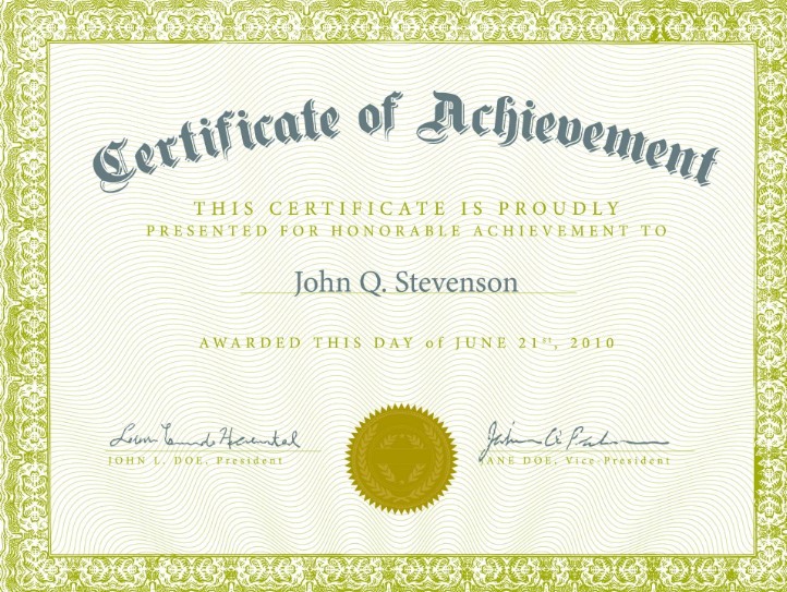 vintage-certificate-of-achievement-design-vector-psd