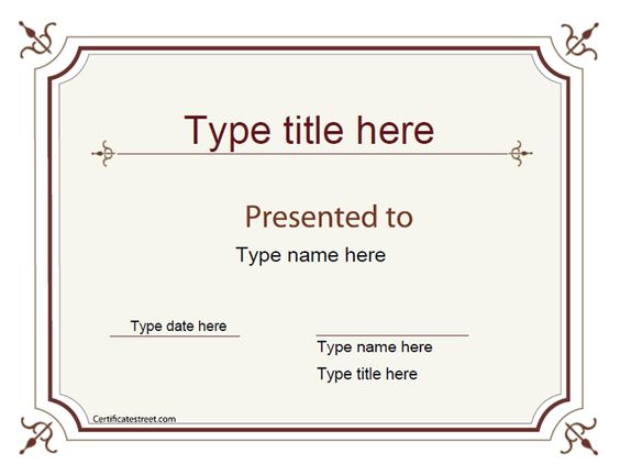 formal-certificate-templates