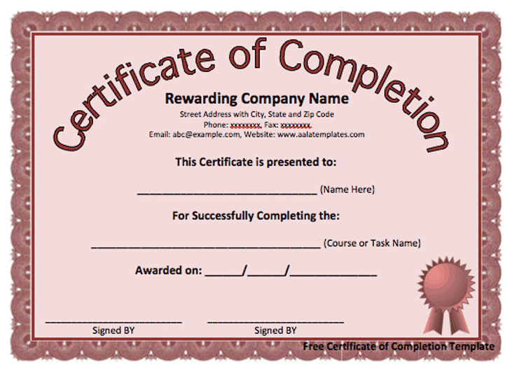colorful-certificate-of-complete-document-print