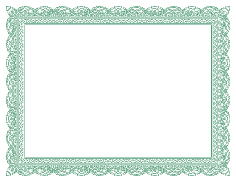 Formal-Certificate-Border-1-PNG-Green
