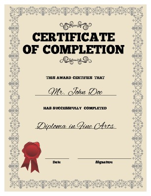 LONG-pdf-Certificate-of-Completion-Template-Stock-Vector-docs