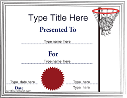 baskets-netball-certificates-templates