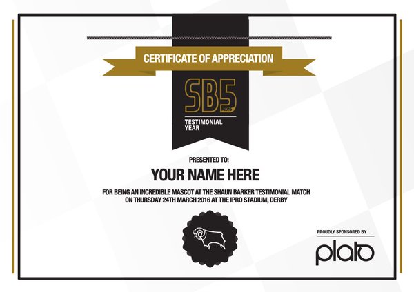 blank-printable-pdf-Certificate with Gold Border & Mascot