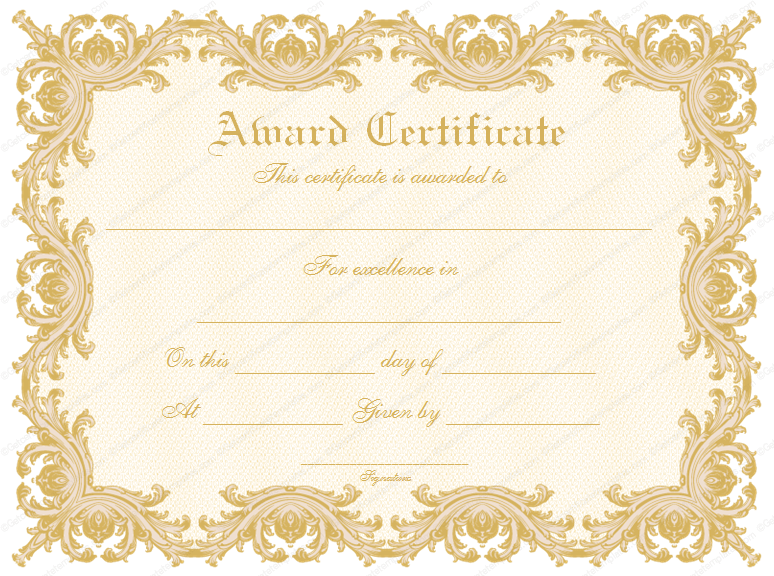 formal-Award-Certificate-Template