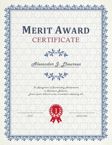 Merit-Award-design-certificate