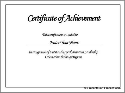 blank-Certificate-of-Achievement