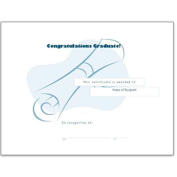 business-Graduation Certificates