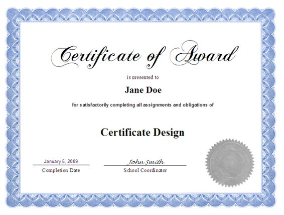 print-Award-Template-for-Excellence