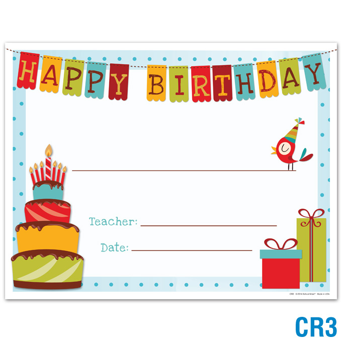 free clipart birthday gift certificate - photo #34