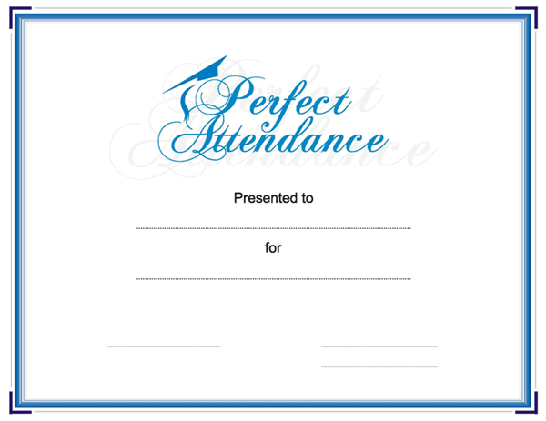 Perfect-Attendance-award-certificate