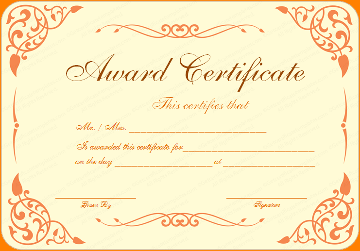 awards-certificate-template