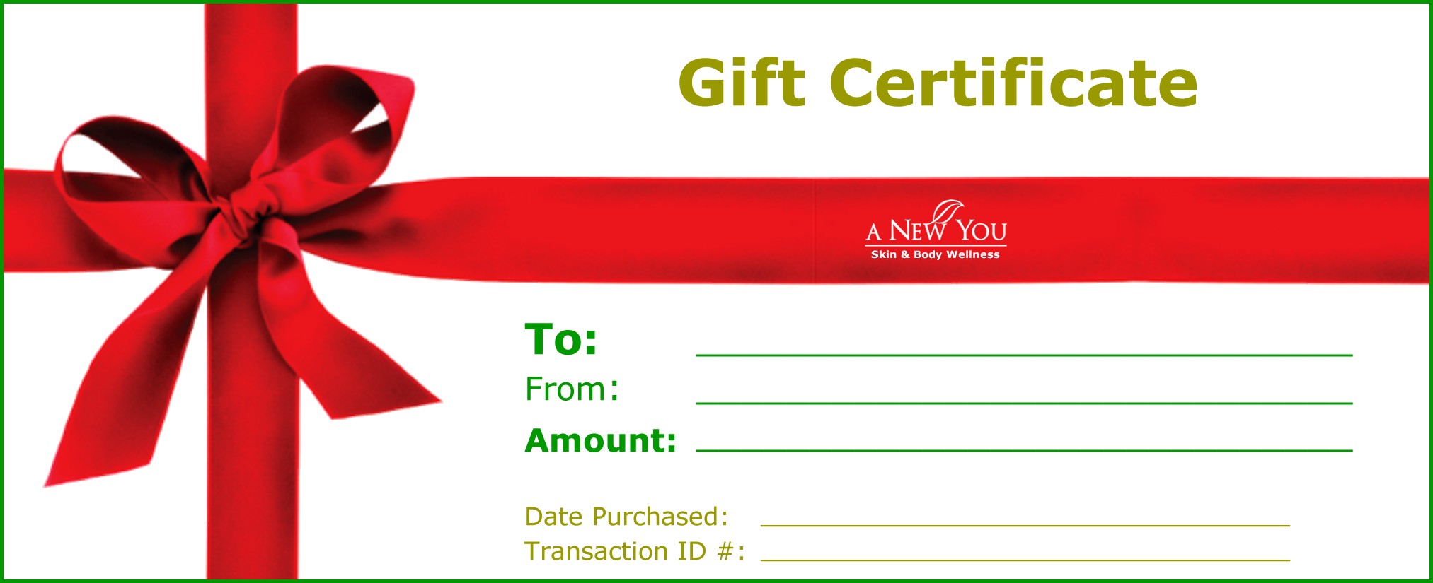 Pdf Blank Gift Certificate Template Printable Word Doc
