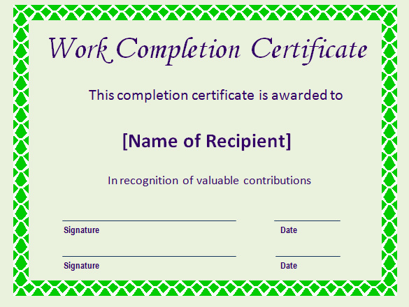 printable-certificate-template-green