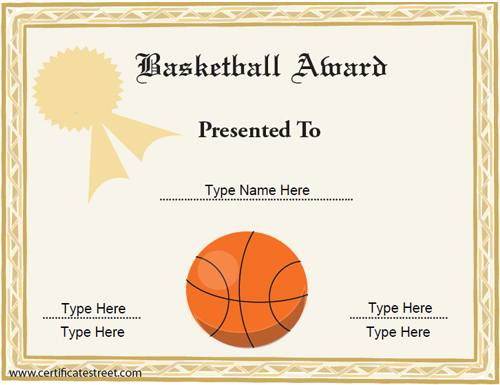 vector-printable-Basketball-Award-Certificate-Template