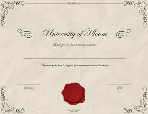 blank-red-medical-certificate-degree-certificate-template