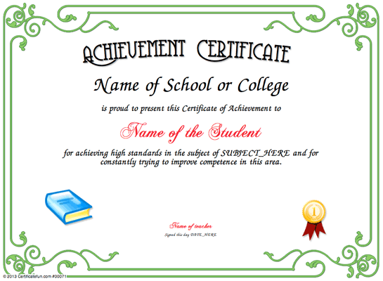 student-achievement-certificate-template