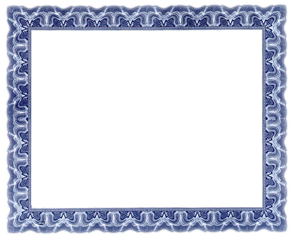 printable borders for certificates