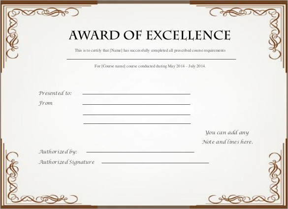 editable-printable-doc-excellence-award-certificate-template-download/