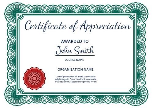 green-Appreciation-Certificate-templates