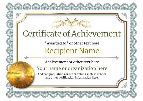 marketing-professional-Achievement-Certificate-template