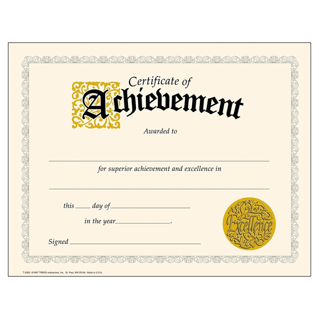professional-Achievement-Certificate-template